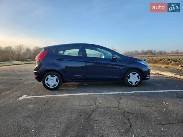 Синий Форд Фиеста, объемом двигателя 1.25 л и пробегом 187 тыс. км за 5590 $, фото 12 на Automoto.ua