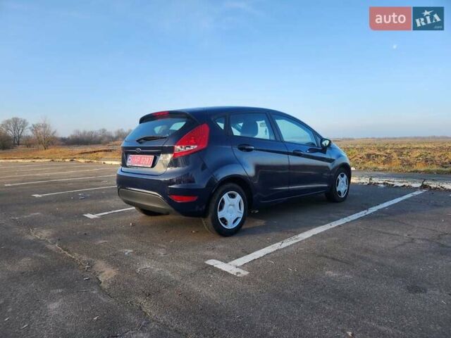 Синий Форд Фиеста, объемом двигателя 1.25 л и пробегом 187 тыс. км за 5590 $, фото 11 на Automoto.ua