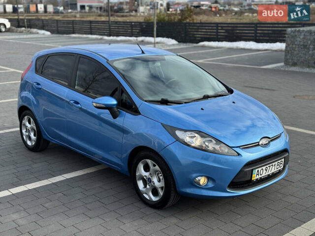Синий Форд Фиеста, объемом двигателя 1.4 л и пробегом 185 тыс. км за 6350 $, фото 12 на Automoto.ua