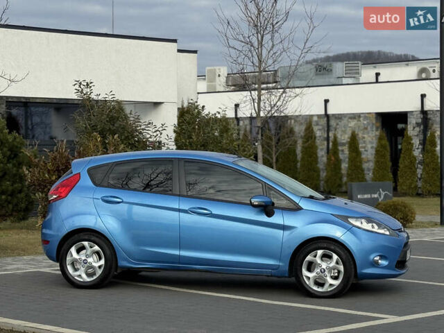Синий Форд Фиеста, объемом двигателя 1.4 л и пробегом 185 тыс. км за 6350 $, фото 18 на Automoto.ua