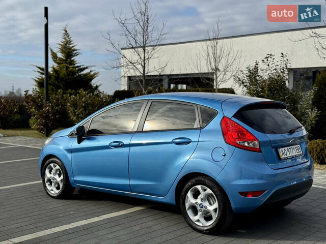 Синий Форд Фиеста, объемом двигателя 1.4 л и пробегом 185 тыс. км за 6350 $, фото 8 на Automoto.ua