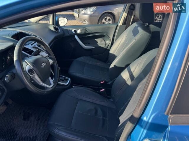 Синий Форд Фиеста, объемом двигателя 1.4 л и пробегом 103 тыс. км за 6999 $, фото 7 на Automoto.ua