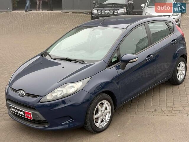 Синий Форд Фиеста, объемом двигателя 1.4 л и пробегом 240 тыс. км за 6190 $, фото 12 на Automoto.ua