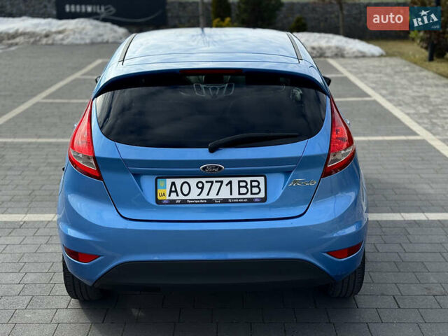 Синий Форд Фиеста, объемом двигателя 1.4 л и пробегом 185 тыс. км за 6350 $, фото 10 на Automoto.ua