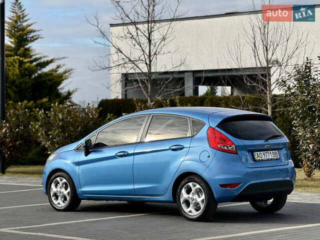 Синий Форд Фиеста, объемом двигателя 1.4 л и пробегом 185 тыс. км за 6350 $, фото 9 на Automoto.ua