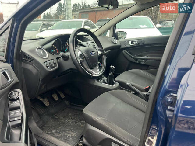 Синій Форд Фієста, об'ємом двигуна 1 л та пробігом 109 тис. км за 6200 $, фото 14 на Automoto.ua