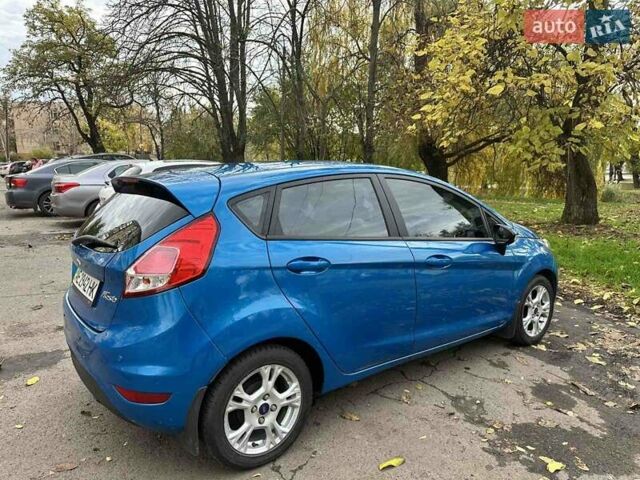 Форд Фиеста 2013 в Кривом Роге на Automoto.ua Синий Форд Фиеста, объемом двигателя 1.6 л и пробегом 75 тыс. км за 8500 $, фото 5 на Automoto.ua