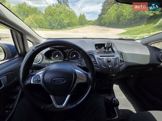 Синий Форд Фиеста, объемом двигателя 1 л и пробегом 85 тыс. км за 7300 $, фото 13 на Automoto.ua
