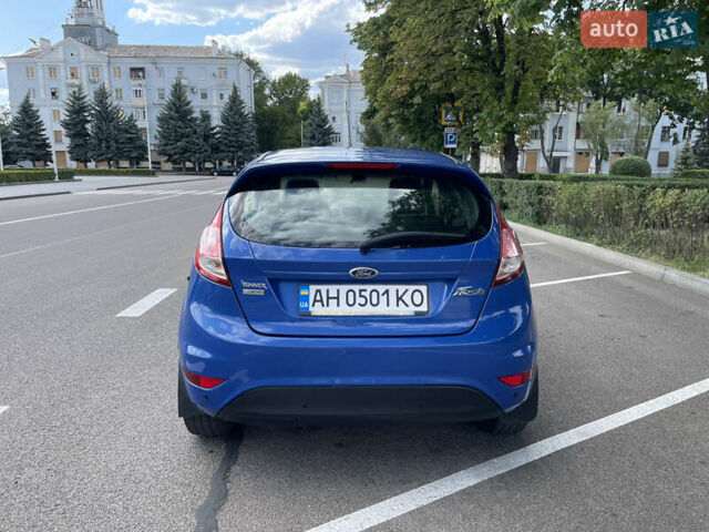 Синий Форд Фиеста, объемом двигателя 1 л и пробегом 157 тыс. км за 6200 $, фото 4 на Automoto.ua