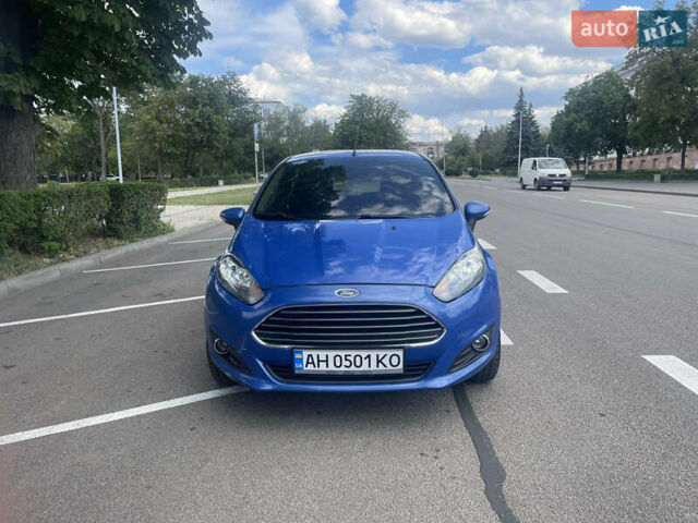 Синий Форд Фиеста, объемом двигателя 1 л и пробегом 157 тыс. км за 6200 $, фото 1 на Automoto.ua