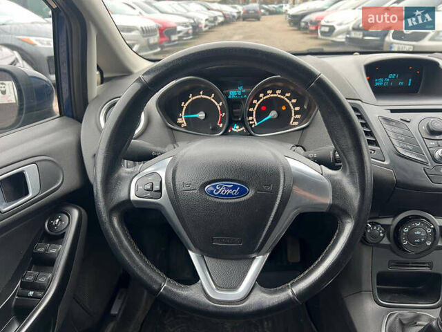 Синій Форд Фієста, об'ємом двигуна 1 л та пробігом 109 тис. км за 6200 $, фото 17 на Automoto.ua