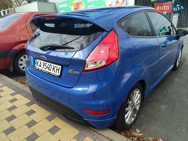 Синий Форд Фиеста, объемом двигателя 1 л и пробегом 153 тыс. км за 6500 $, фото 7 на Automoto.ua