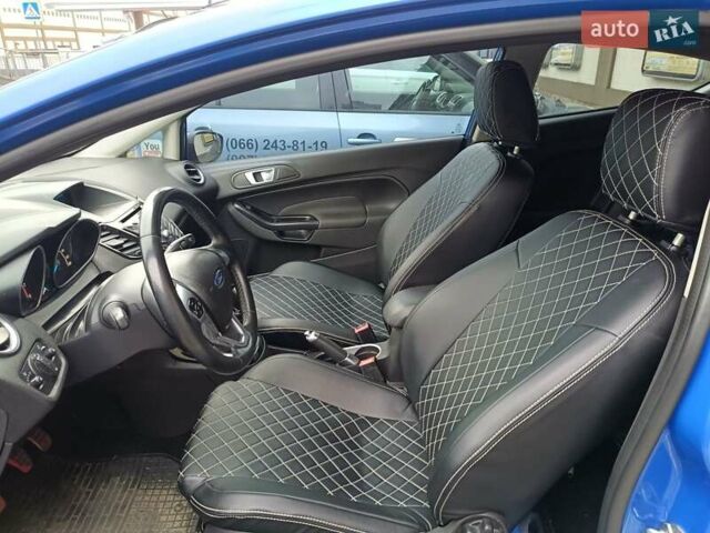 Синий Форд Фиеста, объемом двигателя 1 л и пробегом 153 тыс. км за 6499 $, фото 4 на Automoto.ua