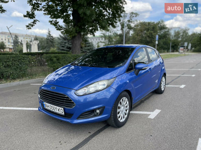 Синий Форд Фиеста, объемом двигателя 1 л и пробегом 157 тыс. км за 6200 $, фото 2 на Automoto.ua