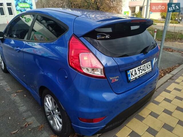 Синий Форд Фиеста, объемом двигателя 1 л и пробегом 153 тыс. км за 6499 $, фото 9 на Automoto.ua