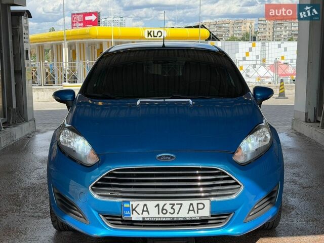 Синий Форд Фиеста, объемом двигателя 1 л и пробегом 150 тыс. км за 4100 $, фото 1 на Automoto.ua