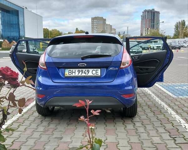 Синий Форд Фиеста, объемом двигателя 1.6 л и пробегом 170 тыс. км за 9900 $, фото 6 на Automoto.ua