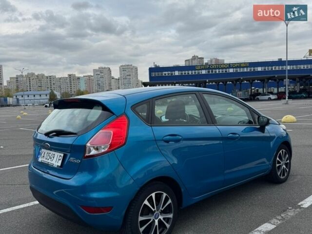 Синий Форд Фиеста, объемом двигателя 1 л и пробегом 126 тыс. км за 6700 $, фото 3 на Automoto.ua