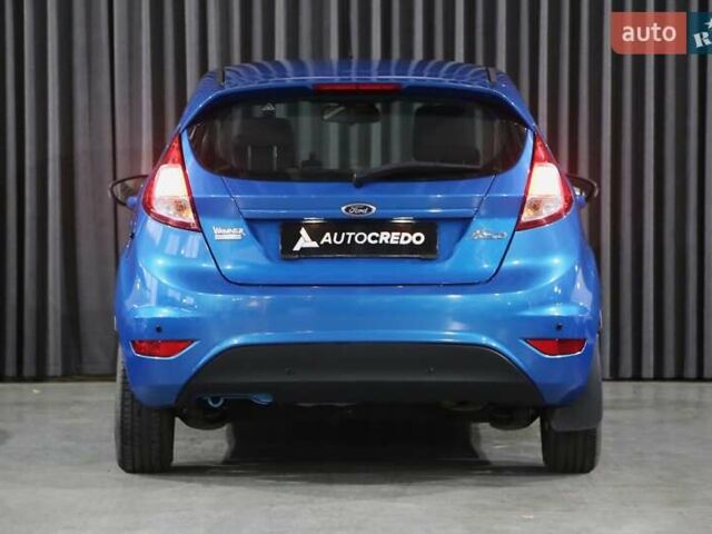 Синій Форд Фієста, об'ємом двигуна 1 л та пробігом 89 тис. км за 7900 $, фото 5 на Automoto.ua