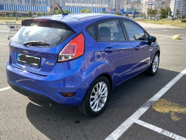 Синий Форд Фиеста, объемом двигателя 1.6 л и пробегом 204 тыс. км за 6100 $, фото 6 на Automoto.ua