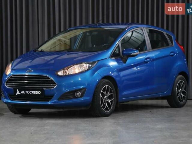Синій Форд Фієста, об'ємом двигуна 1 л та пробігом 89 тис. км за 7900 $, фото 2 на Automoto.ua