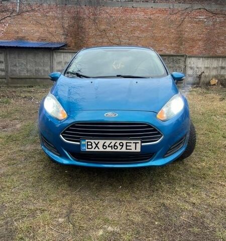 Синий Форд Фиеста, объемом двигателя 1.6 л и пробегом 157 тыс. км за 6850 $, фото 1 на Automoto.ua
