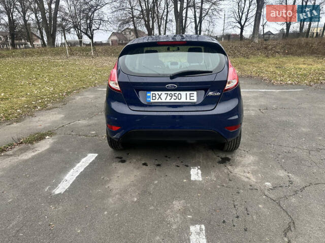 Синий Форд Фиеста, объемом двигателя 1.24 л и пробегом 134 тыс. км за 6500 $, фото 5 на Automoto.ua