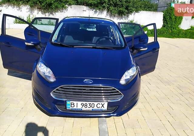 Синий Форд Фиеста, объемом двигателя 1 л и пробегом 37 тыс. км за 9100 $, фото 2 на Automoto.ua