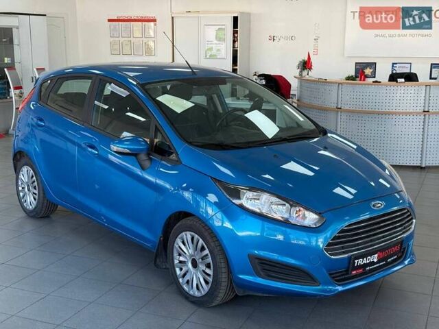 Синий Форд Фиеста, объемом двигателя 1 л и пробегом 96 тыс. км за 7990 $, фото 6 на Automoto.ua