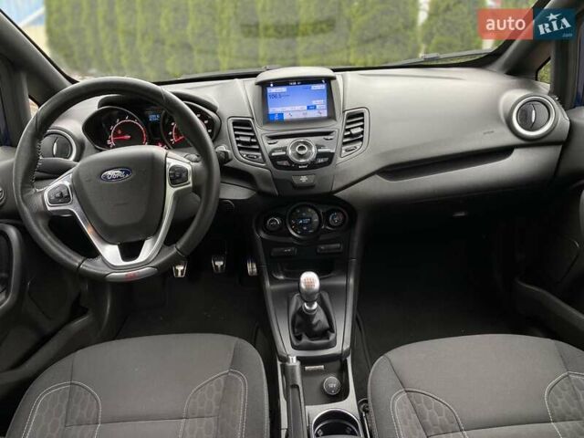 Синий Форд Фиеста, объемом двигателя 1.6 л и пробегом 109 тыс. км за 8350 $, фото 14 на Automoto.ua
