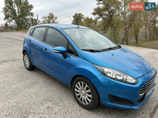 Синий Форд Фиеста, объемом двигателя 1 л и пробегом 102 тыс. км за 8200 $, фото 1 на Automoto.ua