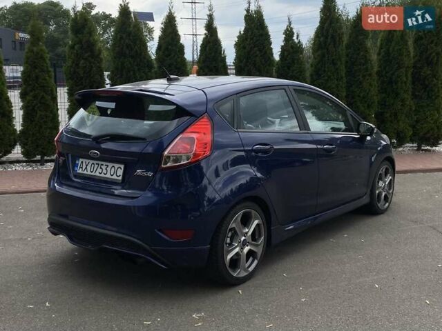 Синий Форд Фиеста, объемом двигателя 1.6 л и пробегом 109 тыс. км за 8350 $, фото 5 на Automoto.ua