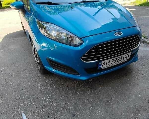 Синий Форд Фиеста, объемом двигателя 1 л и пробегом 62 тыс. км за 7500 $, фото 2 на Automoto.ua