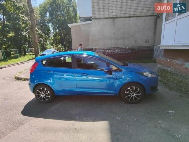 Синий Форд Фиеста, объемом двигателя 1 л и пробегом 62 тыс. км за 7500 $, фото 3 на Automoto.ua