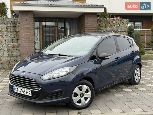Синий Форд Фиеста, объемом двигателя 1.5 л и пробегом 168 тыс. км за 6999 $, фото 1 на Automoto.ua