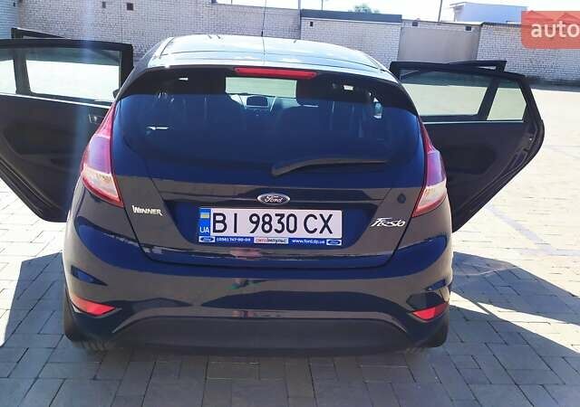 Синий Форд Фиеста, объемом двигателя 1 л и пробегом 37 тыс. км за 9100 $, фото 3 на Automoto.ua