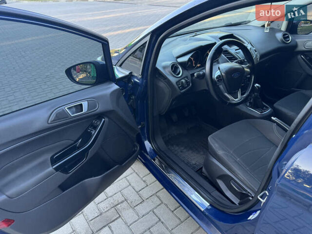 Синий Форд Фиеста, объемом двигателя 1.24 л и пробегом 163 тыс. км за 5700 $, фото 10 на Automoto.ua