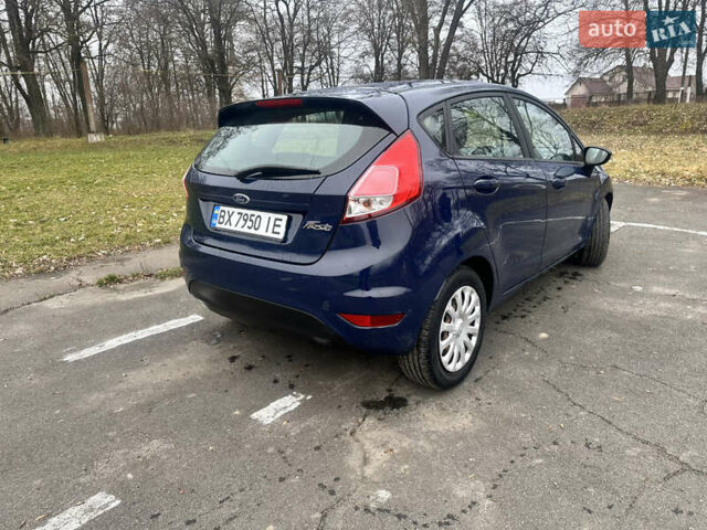 Синий Форд Фиеста, объемом двигателя 1.24 л и пробегом 134 тыс. км за 6500 $, фото 4 на Automoto.ua