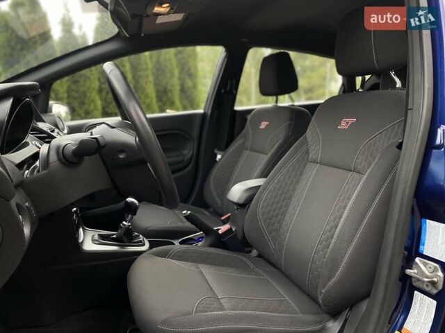 Синий Форд Фиеста, объемом двигателя 1.6 л и пробегом 109 тыс. км за 8350 $, фото 12 на Automoto.ua