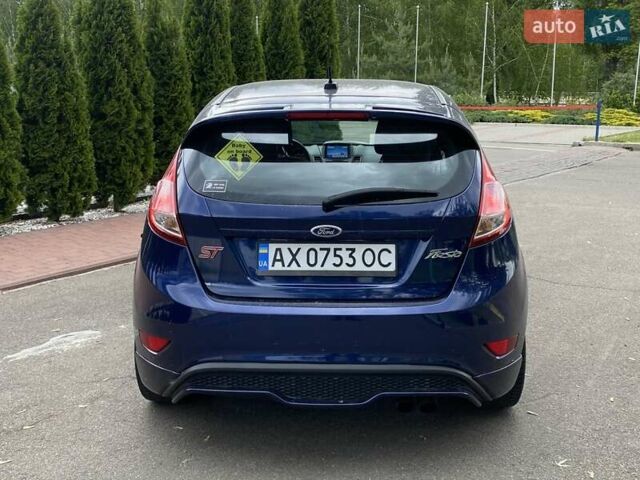 Синий Форд Фиеста, объемом двигателя 1.6 л и пробегом 109 тыс. км за 8350 $, фото 7 на Automoto.ua