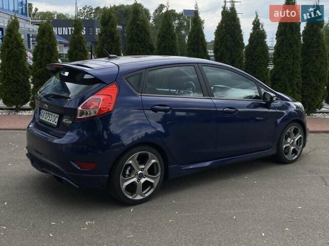 Синий Форд Фиеста, объемом двигателя 1.6 л и пробегом 109 тыс. км за 8350 $, фото 6 на Automoto.ua