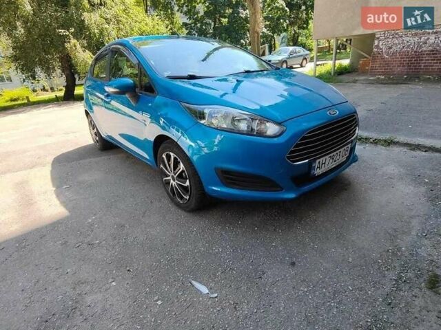 Синий Форд Фиеста, объемом двигателя 1 л и пробегом 62 тыс. км за 7500 $, фото 13 на Automoto.ua