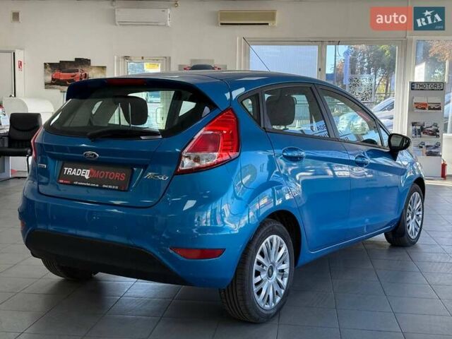Синий Форд Фиеста, объемом двигателя 1 л и пробегом 96 тыс. км за 7990 $, фото 7 на Automoto.ua