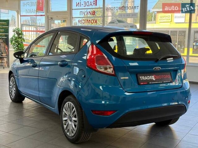 Синий Форд Фиеста, объемом двигателя 1 л и пробегом 96 тыс. км за 7990 $, фото 11 на Automoto.ua