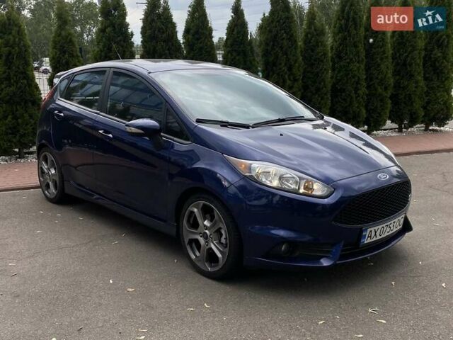 Синий Форд Фиеста, объемом двигателя 1.6 л и пробегом 109 тыс. км за 8350 $, фото 4 на Automoto.ua