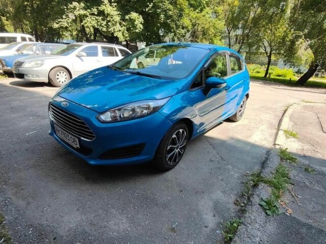 Синий Форд Фиеста, объемом двигателя 1 л и пробегом 62 тыс. км за 7500 $, фото 1 на Automoto.ua