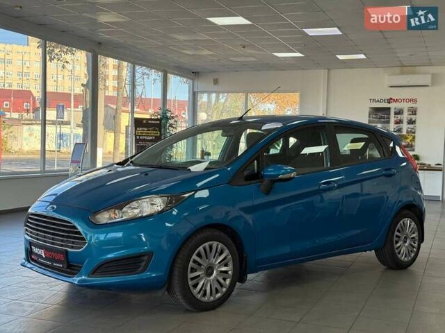Синий Форд Фиеста, объемом двигателя 1 л и пробегом 96 тыс. км за 7990 $, фото 1 на Automoto.ua