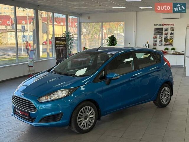 Синий Форд Фиеста, объемом двигателя 1 л и пробегом 96 тыс. км за 7990 $, фото 2 на Automoto.ua