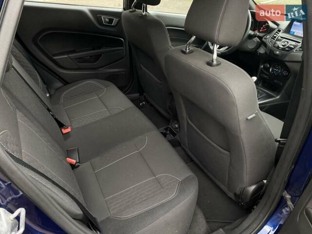 Синий Форд Фиеста, объемом двигателя 1.6 л и пробегом 109 тыс. км за 8350 $, фото 15 на Automoto.ua