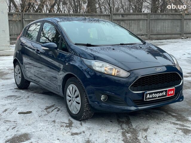 Синий Форд Фиеста, объемом двигателя 1 л и пробегом 101 тыс. км за 5990 $, фото 2 на Automoto.ua